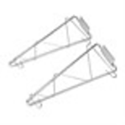 Vogue Steel Wire Wall Shelf 610mm Vogue Steel Wire Wall Shelf 610mm