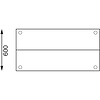 Vogue Stół roboczy z półką | 1200x600x(H)1500 mm Vogue Stół roboczy z półką | 1200x600x(H)1500 mm