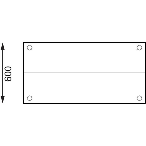 Vogue Stół roboczy z półką | 1200x600x(H)1500 mm Vogue Stół roboczy z półką | 1200x600x(H)1500 mm