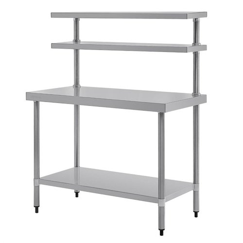 Vogue Stół roboczy z półką | 1200x600x(H)1500 mm Vogue Stół roboczy z półką | 1200x600x(H)1500 mm
