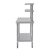 Vogue Stół roboczy z półką | 1200x600x(H)1500 mm Vogue Stół roboczy z półką | 1200x600x(H)1500 mm