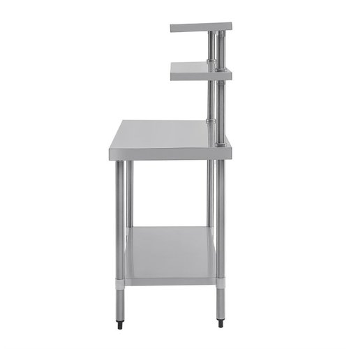 Vogue Stół roboczy z półką | 1200x600x(H)1500 mm Vogue Stół roboczy z półką | 1200x600x(H)1500 mm