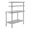 Vogue Stainless Steel Prep Station 1200x600mm Vogue Stainless Steel Prep Station 1200x600mm