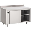Gastro M Gastro-M Stainless Steel Hot Cupboard With Upstand 850 x 1000 x 700mm