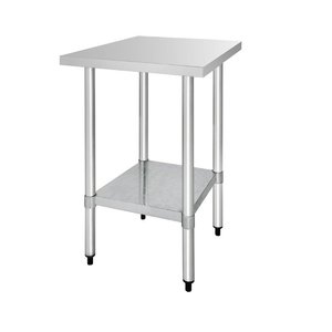 Vogue Stainless Steel Prep Table 600mm