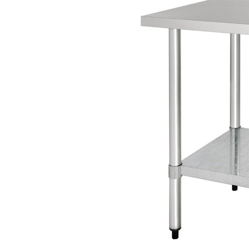 Vogue Stainless Steel Prep Table 600mm Vogue Stainless Steel Prep Table 600mm