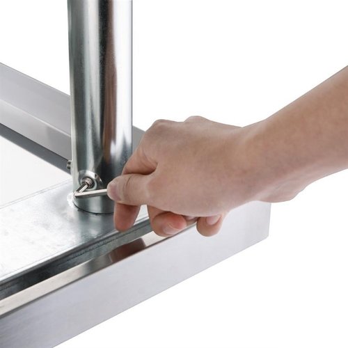 Vogue Stainless Steel Prep Table 600mm Vogue Stainless Steel Prep Table 600mm