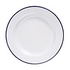 Olympia Shallow Enameled Plate, Ø245 mm (Pack of 6)