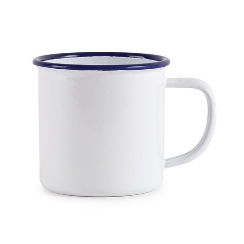 Olympia Enamel Mugs 350ml (Pack of 6) Olympia Enamel Mugs 350ml (Pack of 6)