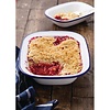 Olympia Enamel Pie Dishes Rectangular 180 x 135mm (Pack of 6)