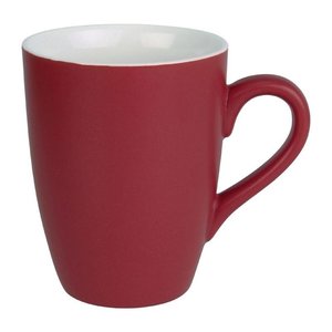 Olympia Matt Pastel Mug Red 340ml (Pack of 6) Olympia Matt Pastel Mug Red 340ml (Pack of 6)