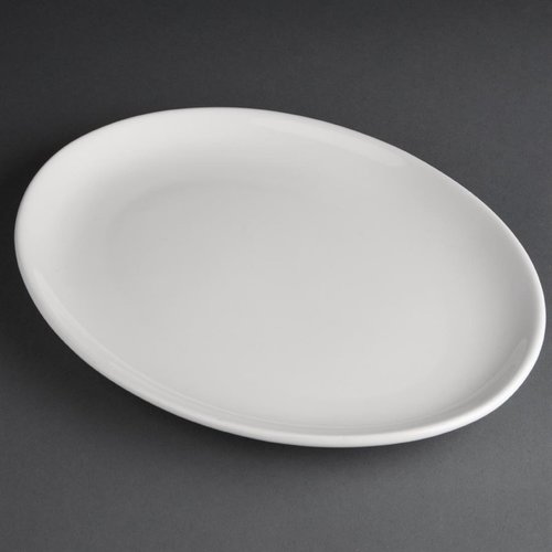 Athena Hotelware Shallow Plate 254x197 mm, Oval, (Pack of 12)