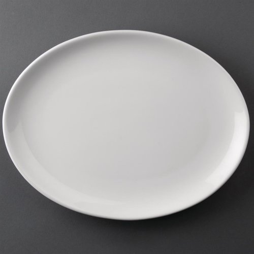 Athena Hotelware Shallow Plate 254x197 mm, Oval, (Pack of 12)