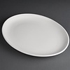 Athena Hotelware Shallow Plate 254x197 mm, Oval, (Pack of 12)