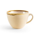 Olympia Kiln Beige Cappuccino Cup 228 ml, Kiln (Pack of 6)