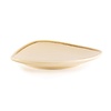 Olympia Kiln Shallow Plate, Ø230 mm, Triangular, Kiln, Sandstone (Pack of 6)