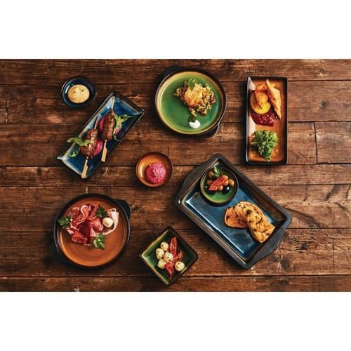 Olympia Nomi Dipping Dish Blue 20mm (Pack of 12) Olympia Nomi Dipping Dish Blue 20mm (Pack of 12)