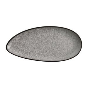 Olympia Shallow Plate 255x120 mm, Irregular, Mineral (Pack of 6)