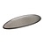 Olympia Shallow Plate 255x120 mm, Irregular, Mineral (Pack of 6)