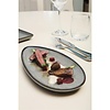 Olympia Shallow Plate 255x120 mm, Irregular, Mineral (Pack of 6)