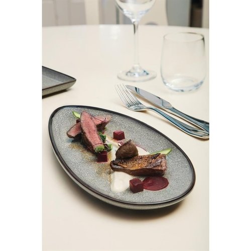 Olympia Talerz płytki, 255x120 mm, nieregularny, Mineral (6 szt.) Olympia Talerz płytki, 255x120 mm, nieregularny, Mineral (6 szt.)