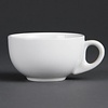 Olympia White Cappuccino Cup 200 ml, Whiteware (Pack of 12) Olympia White Cappuccino Cup 200 ml, Whiteware (Pack of 12)