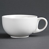 Olympia White Cappuccino Cup 200 ml, Whiteware (Pack of 12) Olympia White Cappuccino Cup 200 ml, Whiteware (Pack of 12)