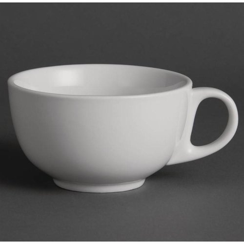 Olympia White Cappuccino Cup 200 ml, Whiteware (Pack of 12) Olympia White Cappuccino Cup 200 ml, Whiteware (Pack of 12)