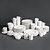 Olympia White Cappuccino Cup 200 ml, Whiteware (Pack of 12)