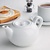 Olympia Whiteware Teapots 426ml (Pack of 4)