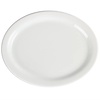 Olympia Whiteware Oval Platters 202mm (Pack of 6)
