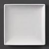 Olympia Shallow Plate 140 mm, Square, Whiteware (Pack of 12)