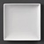 Olympia Shallow Plate 140 mm, Square, Whiteware (Pack of 12)