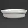 Olympia Whiteware Oval Pie Bowls 145mm (Pack of 6)