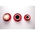 Olympia Red Cappuccino Cup 340 ml, Cafe (Pack of 12)