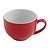 Olympia Red Cappuccino Cup 340 ml, Cafe (Pack of 12)
