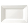Lumina Fine China Shallow Plate 195x125 mm, Rectangular, (Pack of 6)