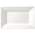 Lumina Fine China Shallow Plate 195x125 mm, Rectangular, (Pack of 6)