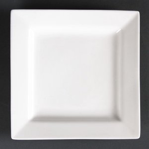 Lumina Fine China Shallow Plate 170 mm, Square, (Pack of 6) Lumina Fine China Shallow Plate 170 mm, Square, (Pack of 6)