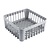 XXLselect Gray Dishwasher Basket 350 x 350 x 200 mm