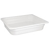 Kristallon Melamine Gastronorm Pan 1/2 65 mm, White Kristallon Melamine Gastronorm Pan 1/2 65 mm, White