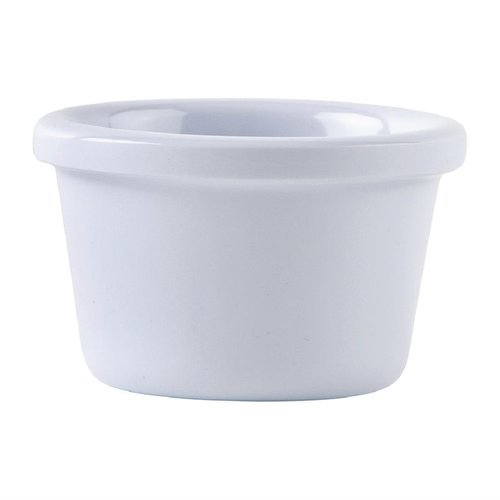 Kristallon Melamine Plain Ramekins White 63mm (Pack of 12) Kristallon Melamine Plain Ramekins White 63mm (Pack of 12)