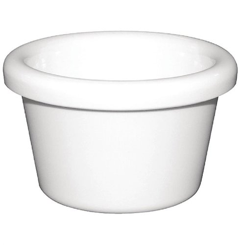 Kristallon Melamine Plain Ramekins White 63mm (Pack of 12) Kristallon Melamine Plain Ramekins White 63mm (Pack of 12)