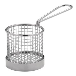 Olympia Chip basket Round with Handle 80mm Olympia Chip basket Round with Handle 80mm