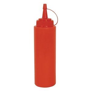 Vogue Red Squeeze Sauce Bottle 0,34 L Vogue Red Squeeze Sauce Bottle 0,34 L