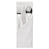 Mitre Comfort Occasions Polyester Napkins White (Pack of 10)