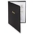 Olympia PVC Menu Cover Black A4
