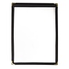 Olympia American Style Menu Cover Black A5 Olympia American Style Menu Cover Black A5