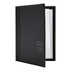 Securit Contemporary Menu Cover Black A4 Securit Contemporary Menu Cover Black A4