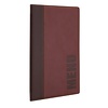 Securit Contemporary Menu Cover Bordeaux A5 Securit Contemporary Menu Cover Bordeaux A5